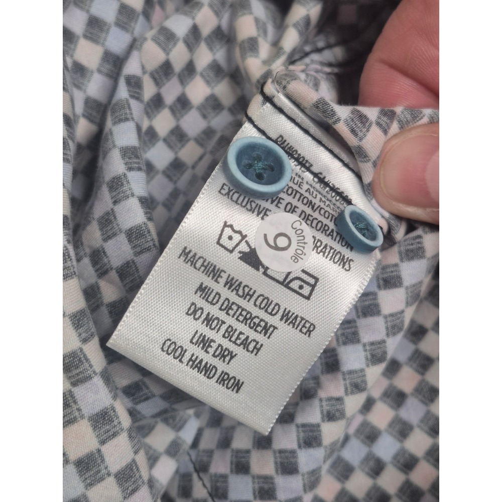 Robert Graham Finnegan Multi Color Diamond Print Shirt Tailored Fit Mens L New - Picture 5 of 10